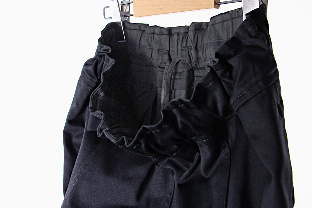 FIRMUM/フィルマム/コットンポリエステル ウエストポイントパンツ/XS/S/M/ユニセックス/ミッドナイト/ブラック/A9-FR064PF
