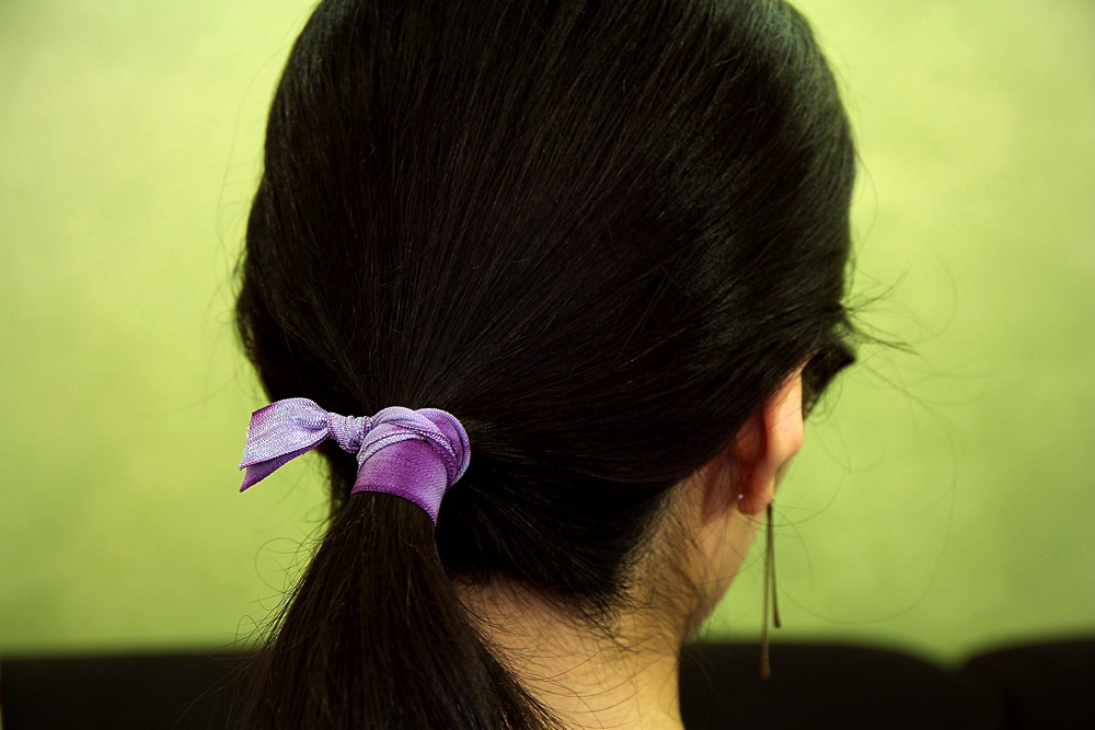 mane MESSAGE / メインメッセージ / print hair ties