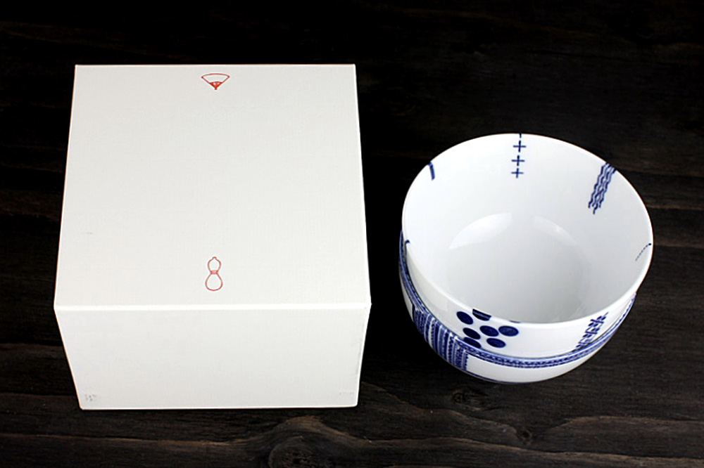 印判花茶碗 / ギフト用貼箱