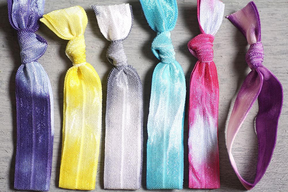mane MESSAGE / メインメッセージ / tie dye hair ties