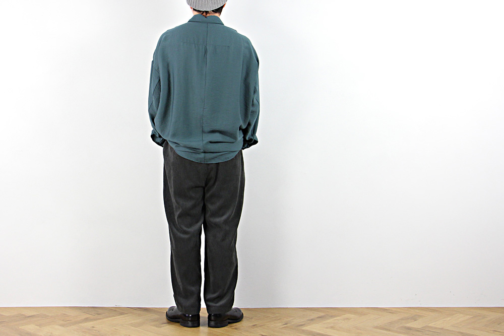 NO CONTROL AIR/ノーコントロールエアー/ポリエステル コーデュロイ パンツ/20-21AW/M/ユニセックス/ブラック/A0-NC112PF