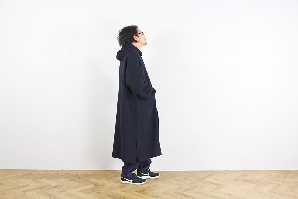 FIRMUM/フィルマム/リサイクルウール&コットン 横2重織 モッサーコート/M/ ユニセックス/A7-F191CT