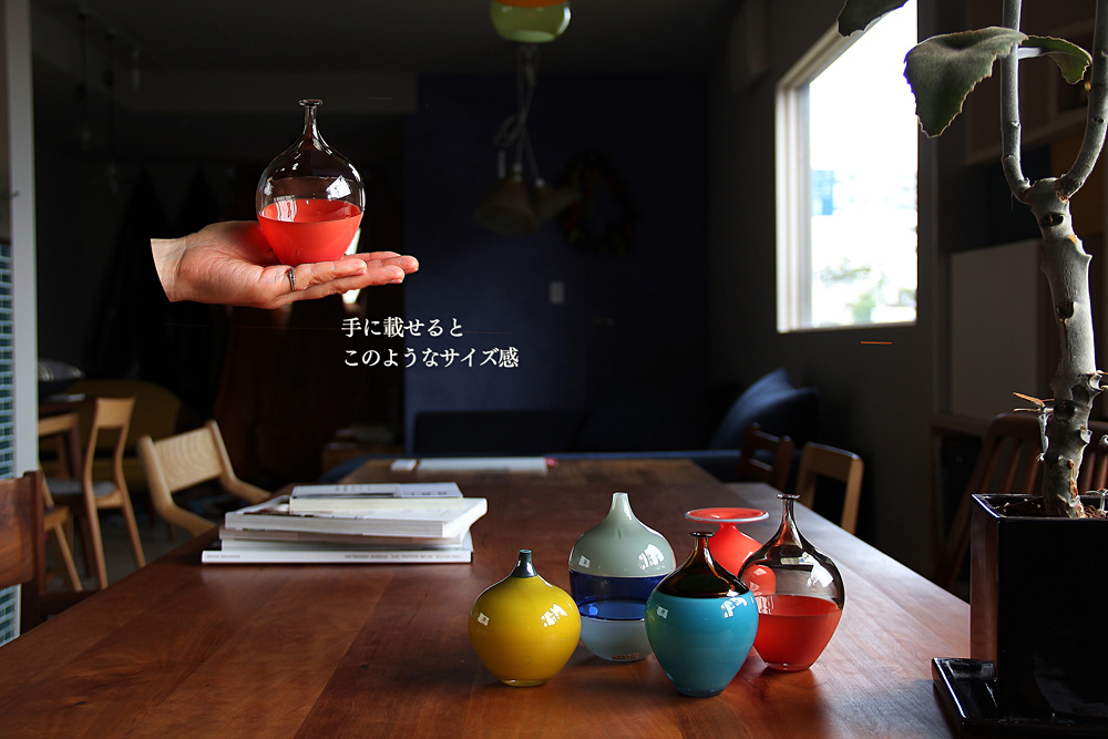 qualia-glassworks/クオリアグラスワークス/decorative vase